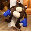 The New Funny Cartoon Cartoon Charm Back To The Peripheral Charm of The Plush Toy Bear Doll Attack Bear Doll Boy's Birthday Gift