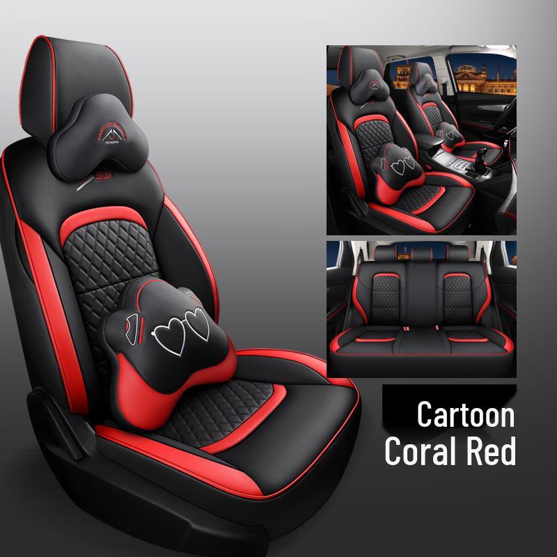 CLY Custom Leather Seat Cover: Stylish, All-Season Fit for Changan CS55