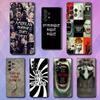American Horror Story TV Luxury Black Phone Case For Samsung Galaxy S23 S24 S25 Ultra S22 Plus S21