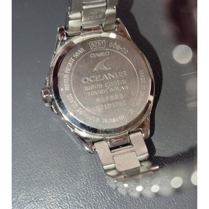 Used Casio Radio-Controlled Solar Watch OCEANUS OCW-70PJ-7AJF
