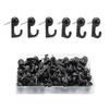 30/50 Pcs Push Pin Hooks Thumb Tacks Plastic Decorative Wall Push Pins with Hooks for Cork Board Bulletin Board
