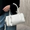 Leather single shoulder underarm temperament new first layer cowhide women's bag crossbody portable shoulder bag