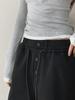 Dorothy Women's Korean Retro Wide-Leg Sweatpants with Elastic Waist and Drawstring