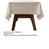 Lace Tablecloth, Wedding Rectangular Table Cloth, Vintage Embossed Floral Lace Table Cover for Tea Party Reception Home Decor