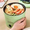 Electric Hot Pot Non-Stick Ramen Cooker Multifunction Hot Pot for Stir Fry Steak Noodles Ramen Cooker 25-26