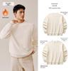 Men's Winter Round Neck Fleece Pullover Sweatshirt