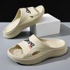 Slippers Men's Summer New Color Matching Non-slip Thick-soled Sandals Hollow Comfortable Casual Beach Shoes Men