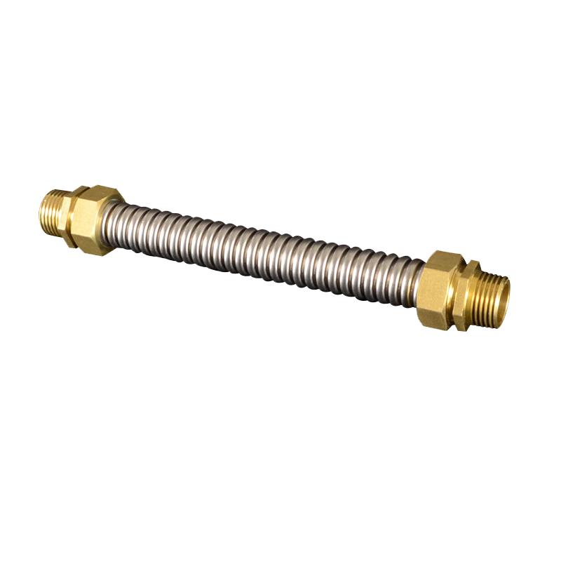 Haisidike 304 Stainless Steel Flexible Hose for Fan Coils 3/4 inch (DN20), 50cm