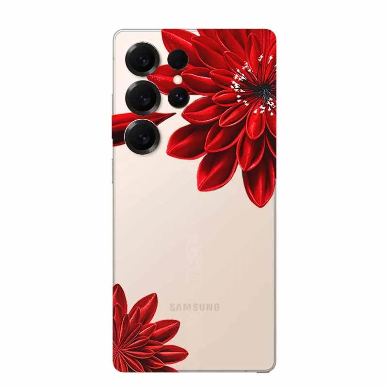 Clear Case For Samsung S25 Ultra 5G Case Clear Back Cover Animal Painting Soft Bumper For Galaxy S25Ultra Transparent Soft Funda