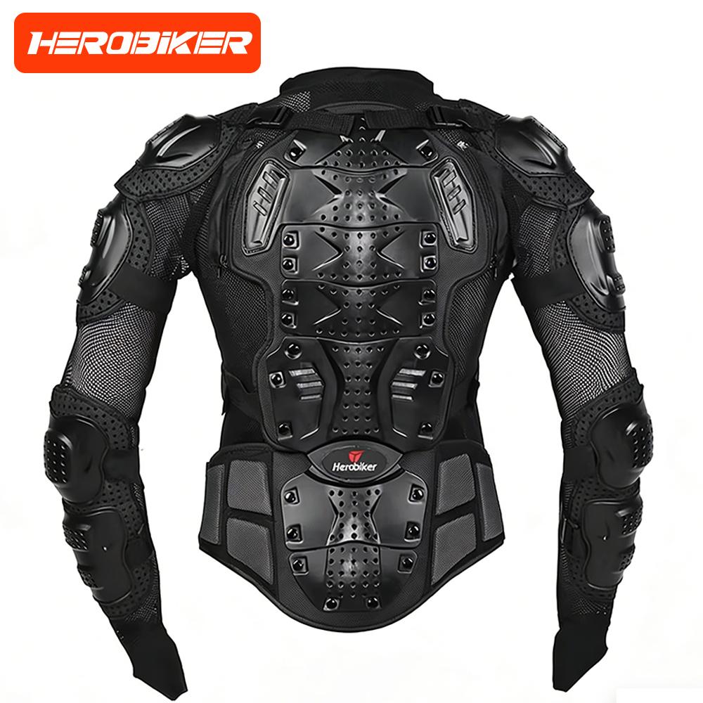 Giacche da Motociclista 5XL Uomo Giubbotti con Protezioni Integrali Corpo Motocross Enduro Racing Abbigliamento Attrezzatura Protettiva Moto