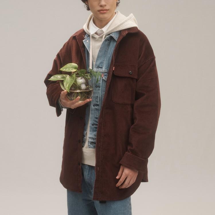 Levis Bluza bawełniana z kapturem Męska bluza Beżowa 35872-0000