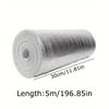 1Roll Insulation Freely Customized Thermal Various Purposes Freshness of Food Practical Aluminum Foil Car Insulation 2MM