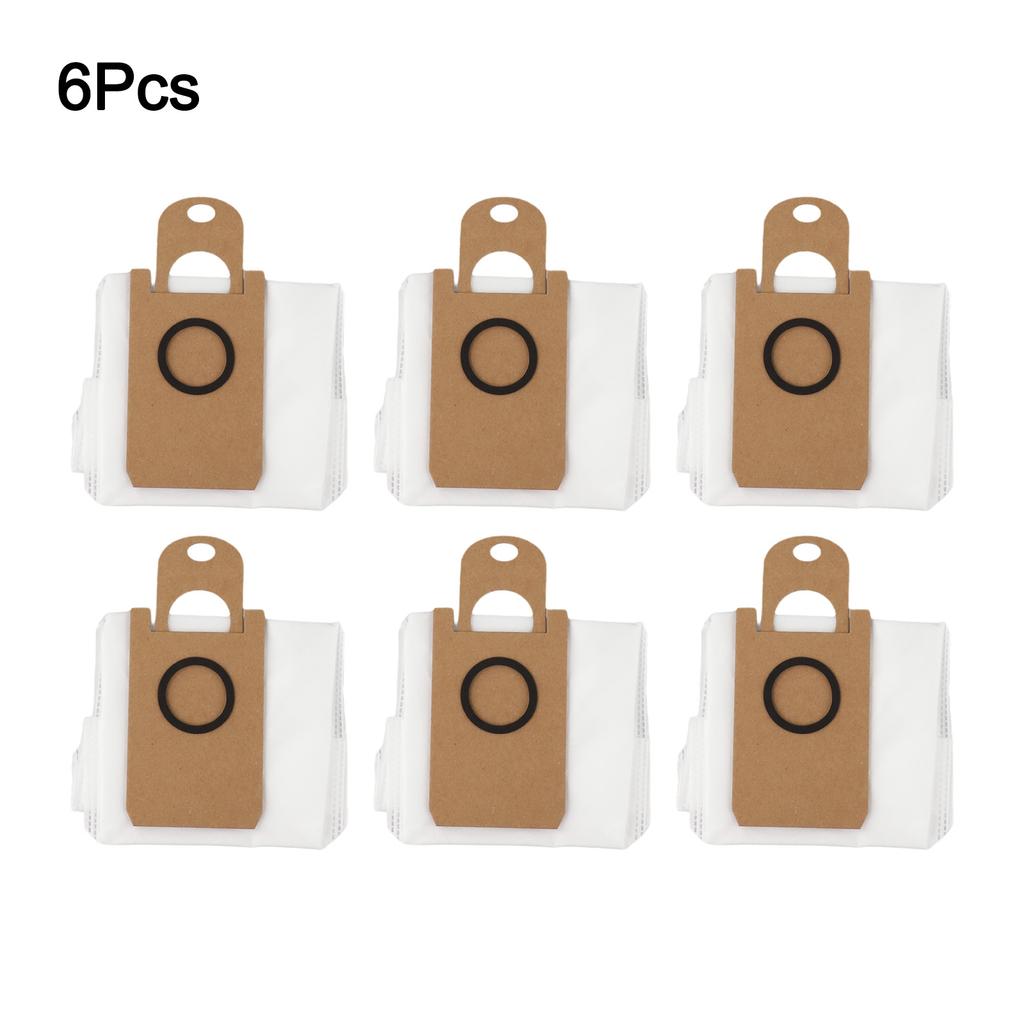 Dust Bags Replacement for K10+ and K10+ Pro Robot Vacuum Cleaner 6 or 10 Pieces Spare Parts for Extended Usage and Dust Capture