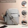 Water Resistance Side Bag - Travel Bag - Office Business Bag - Cross Body Bag - Messenger Bag - Sling Bag for Men and Women Adjustable Strap