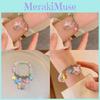Lightweight Colorful Luxury Star Bracelet Handmade Resin Sweet Chic Dopamine Design For Women