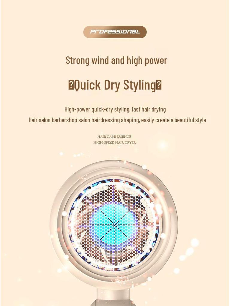 High-Power Folding Portable Hair Dryer, 1200W/800W, for Home & Student Use, EU/US Standards.