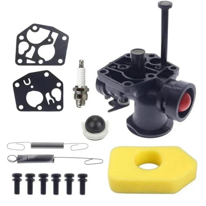 

794147 Carburetor Set for Briggs&Stratton 499809 498809A 494406 795469 699660 795477 691859 692211 Governor Spring Air Filter