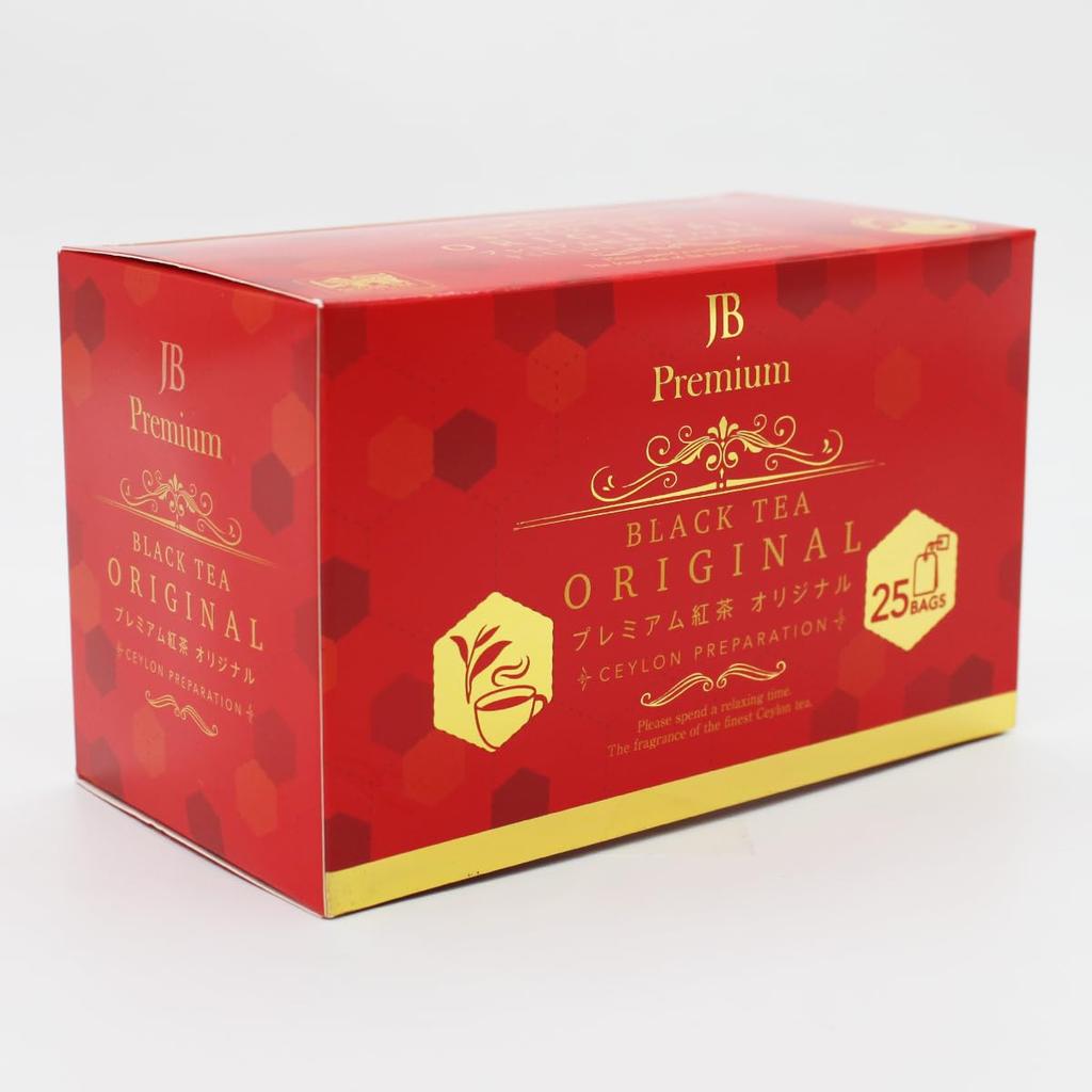 Ceylon Family JB Premium Black Tea Original 25p x 2 boxes