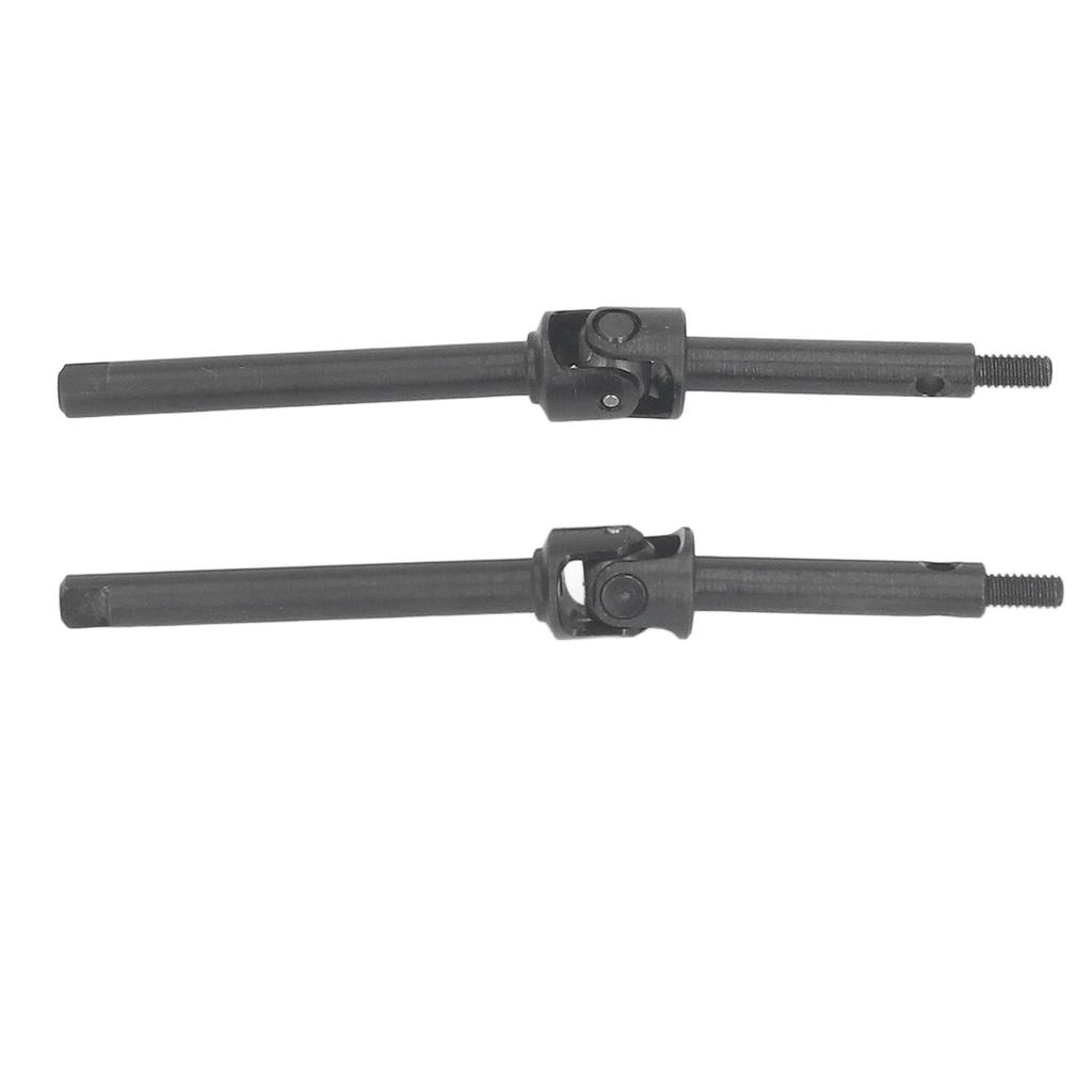 2pcs RC Car Front Rear Drive Shaft for Axial 124 for SCX24 C10 RC Car High Strength Steel RC Drive