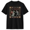 Le Boop Středověký Rytíř Drak Tričko pro Muže Čistá Bavlna Vintage Trička Kulatý Výstřih Trička Krátký Rukáv Top 4XL 5XL 6XL