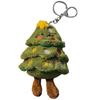 Fashionable Christmas Tree Sturdy Plush Toy Ornament Keychain Soft and Lovely for Festival Atmospheres Decoration
