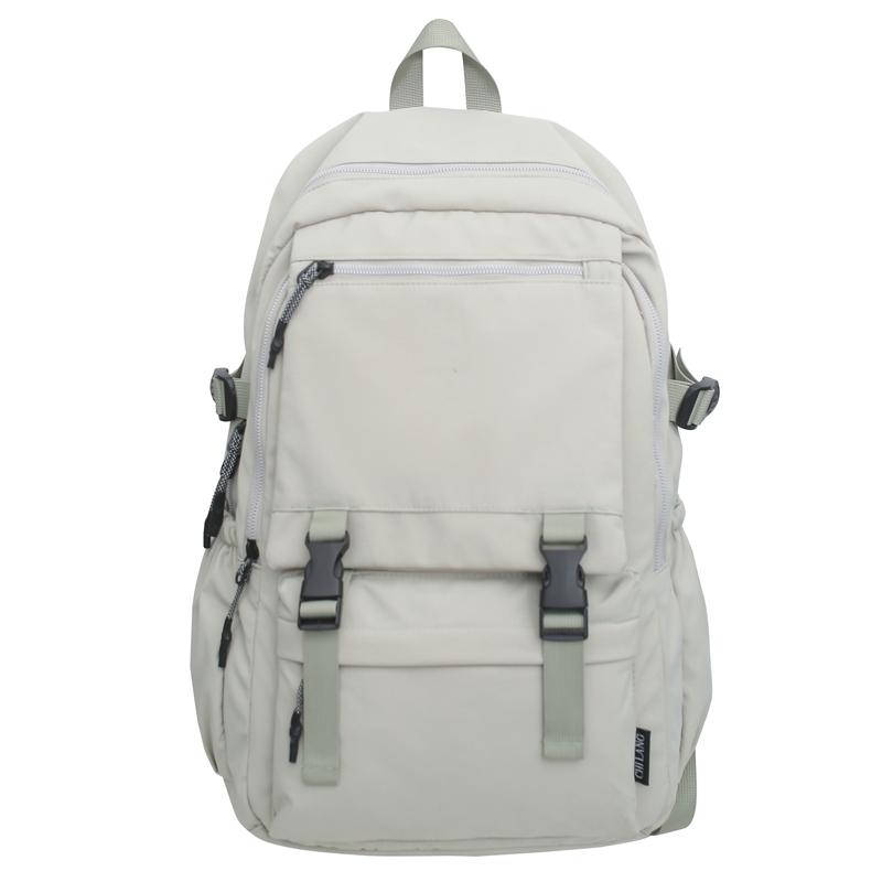 Männer Einfarbig Rucksack Frauen Große Kapazität Reise Rucksack Student Schul