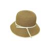 Hepburn Wind Bow Straw Hat Basin Hat Collapsible Bucket Hat Front Big Rear Small Sun Hat Beach Hat
