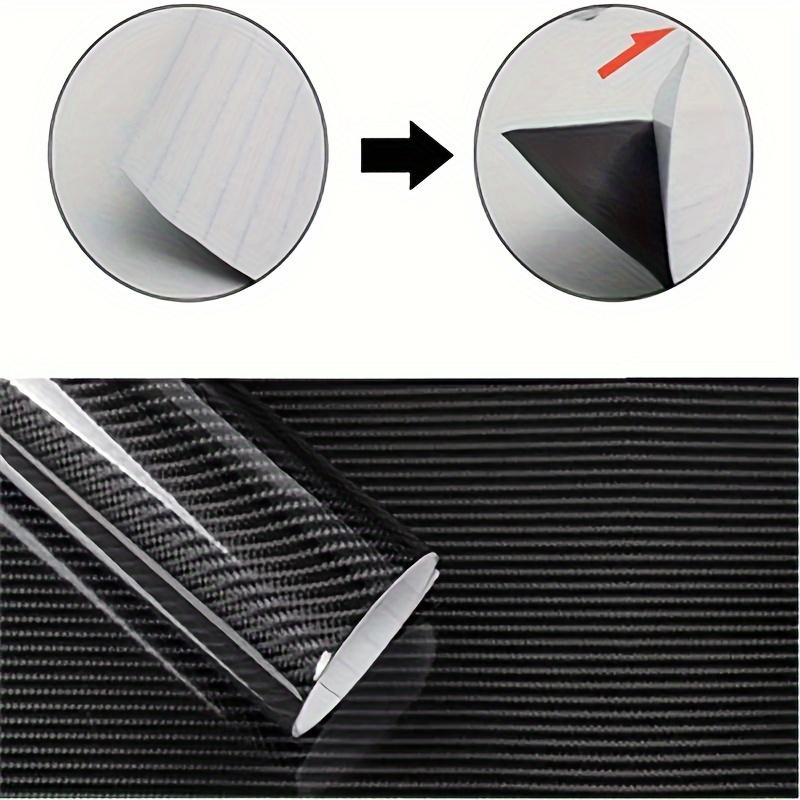 Carbon Fiber Vinyl Wrap for Door Edge & Sill Protection - Waterproof, Scratch-Resistant Guard Strip for Most Cars - Suitable for Exterior Protection
