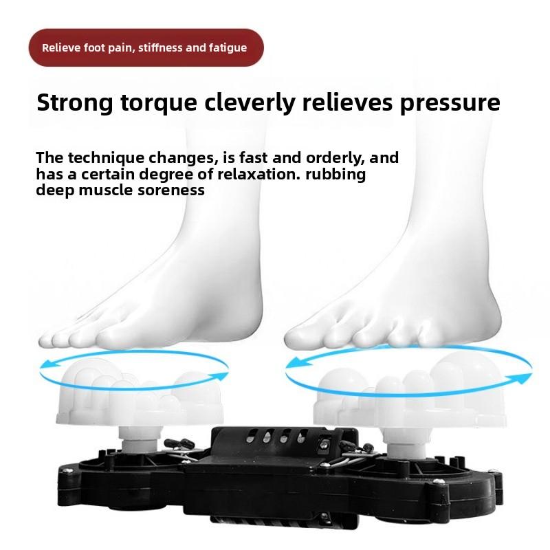 Massageador de Pés com Aquecimento Infravermelho com Nós Rolantes Shiatsu Massagem de Panturrilha com Compressão de Ar Relaxamento Muscular de Tecido Profundo