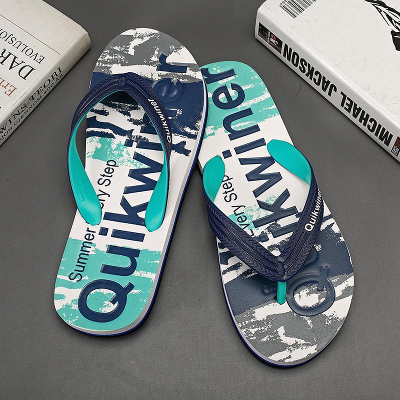 Módní pánské žabky Letní pantofle pro muže Venkovní plážové Pánské ležérní sandály Osobnost Lehká Protiskluzová Pánská obuv Móda