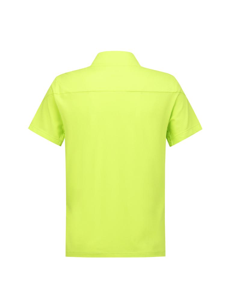 HYDROGEN Women'S Smartdry Short Sleeve Half-Zip Tee