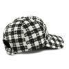 Classic Plaid Baseball Cap Women's Spring Autumn Outdoor Sunscreen Hat