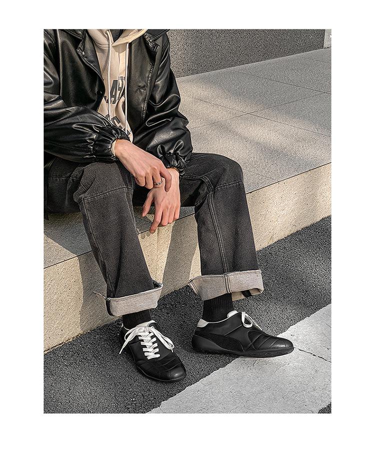 2025 Spring Retro Diagonal Lace-Up Unisex Thick-Soled Casual Sports Shoes