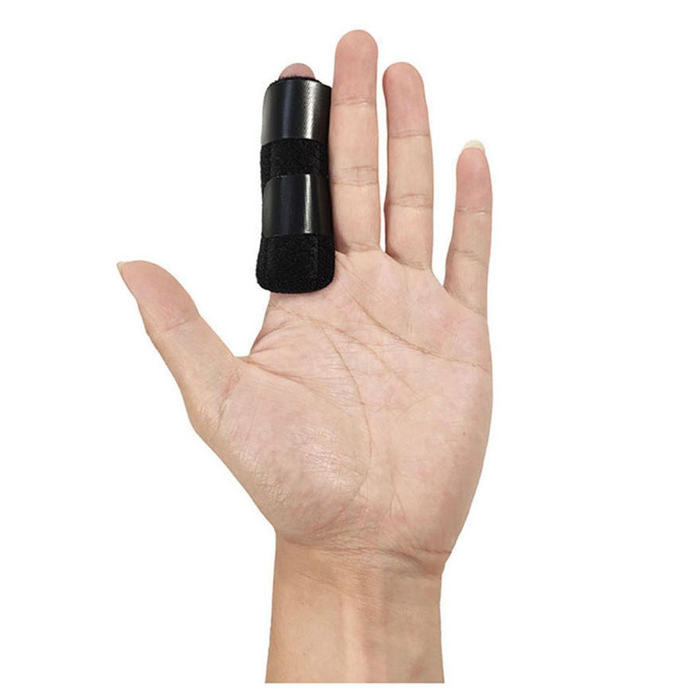 1Pcs Adjustable Finger Splint Brace Built-in Aluminum Alloy Mallet Finger Brace for All Fingers Tendon Release Pain Relief