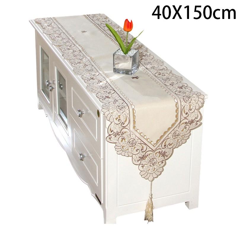 

Скатерть Дорожка на стол Водонепроницаемая Накладка на стол Дом Кухня Столовая Банкет 40*150cm