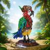 Pirate Parrot MOC Building Blocks Animals Cool Room Decoration Creative Bricks DIY Toys for Kids Children Adult Festival Gifts