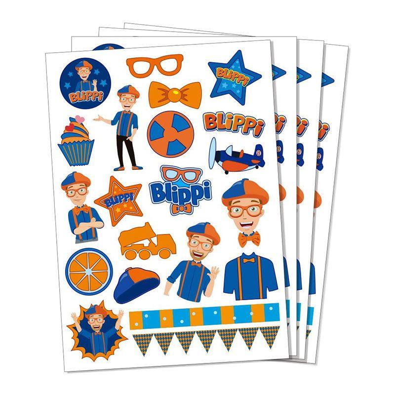 Blippi Like Be Dress Up Role Play Costume Hat Glasses Suspenders Bow New Tie