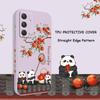 Joyful Panda Phone Case For Samsung Galaxy A56 A36 A26 A16 A06 A17 A07 A55 A35 A25 A15 A05 A54 A34 A24 A14 A04 4G 5G Cover