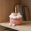 Jelly Cat UK for Fun Peach Birthday Cake Gift Cute Doll Plush Toy Cotton Fabric PP Cotton Filling Shanghai Exclusive