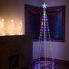 Controlchristmas Light NEW LED Christmas Tree Indoor Outdoor Decoration Metal Ring Led String Light Decorative Light