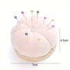 1Pcs Pin Cushions Pumpkin shaped sewing needle pad Pincushions for Sewing with Wristband, Sewing accessory For DIY Craft