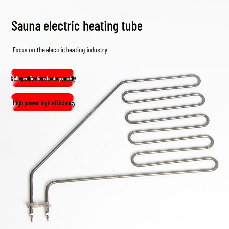 Electric Heating Tube for Sauna Room, Dry Burning, 304 Stainless Steel