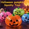 Halloween Pumpkin Squishy Toy Slow Rebound Stress Relief Fidget TPR Desk Anxiety Reliever Party Favors Gift for Teens Adults