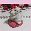 Romantic Cat Statue Resin Home Decor For Festivals And Special Occasions