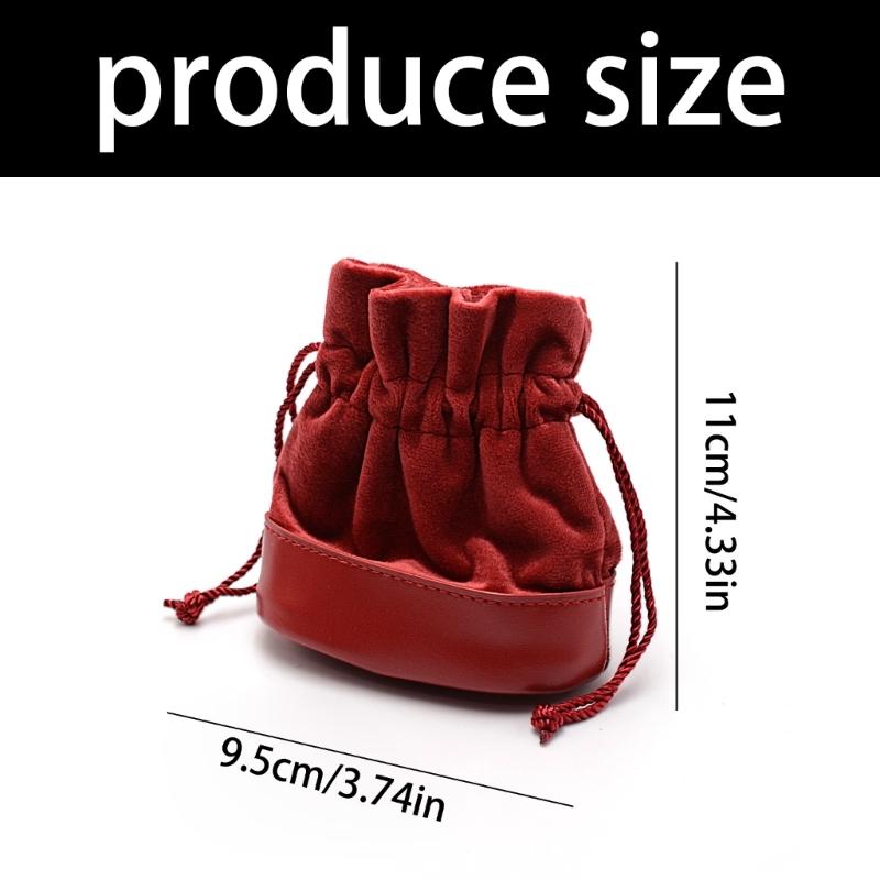 Elegant Velvets Drawstring Tarots Pouches With Premium Stitching Protective Carriers For Dices Game Accessory
