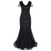 Sequined Dress Retro Dress Plus Size Banquet Party Dress Skirt Female