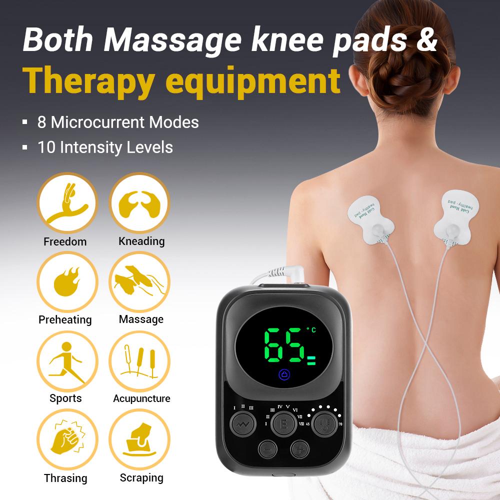 Electric Heating Shoulder Brace Wrap Wireless Remote Control Vibration Shoulder Massager Support Belt Strap For Muscle Relax