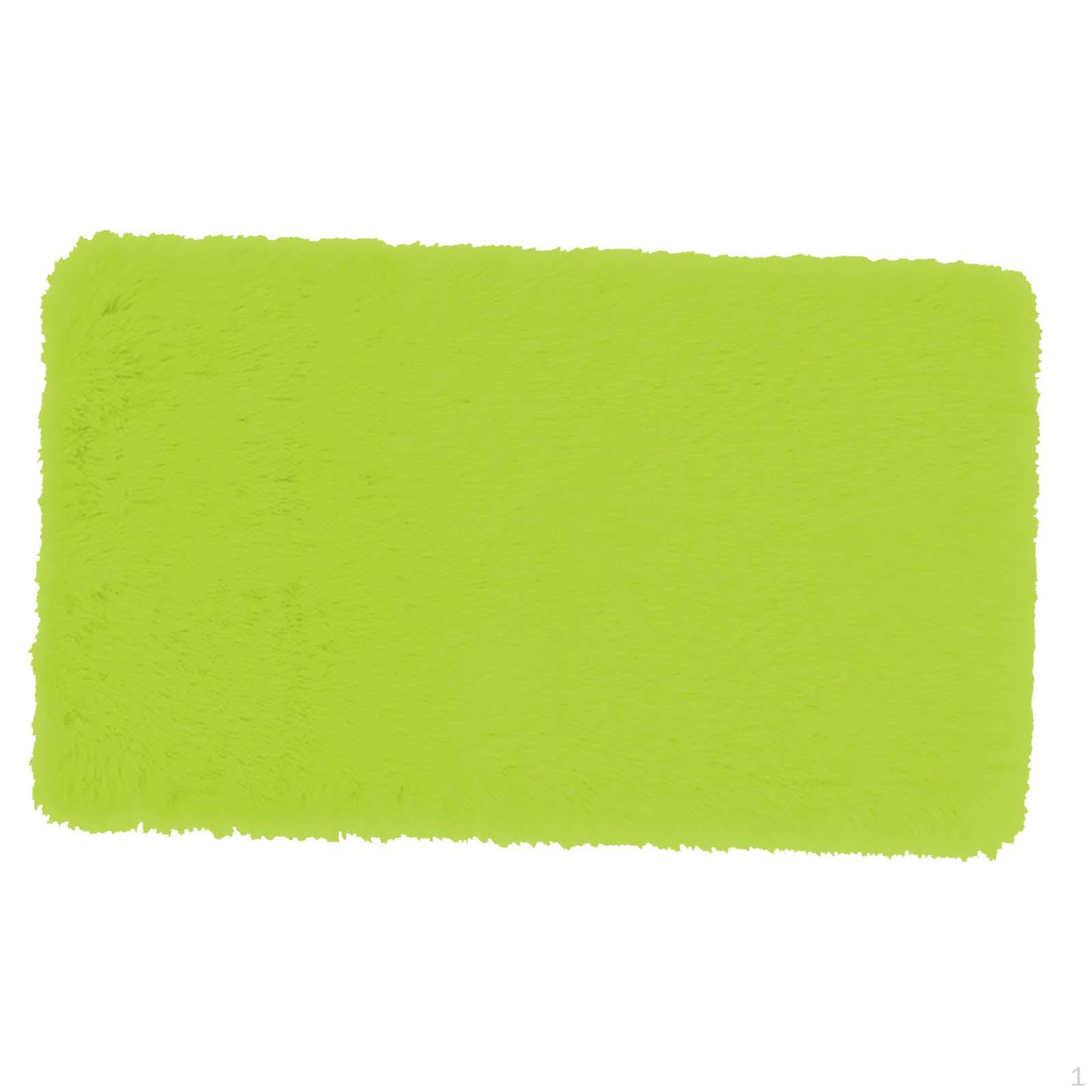 

1:12 ковровых аксессуаров для кукольного домика Ковры для гостиной, модель прямоугольного ковра в скандинавском стиле зелёный