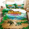 New Kingdom Rush Bedding Set Single Twin Full Queen King Size Bed Set Adult Kid Bedroom Duvetcover Sets Anime Parure De Lit Bed