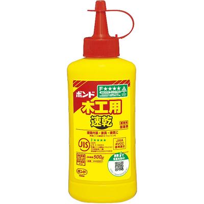 Konishi Bond Quick Dry Woodworking 500g Glue, (Bottle) #40007